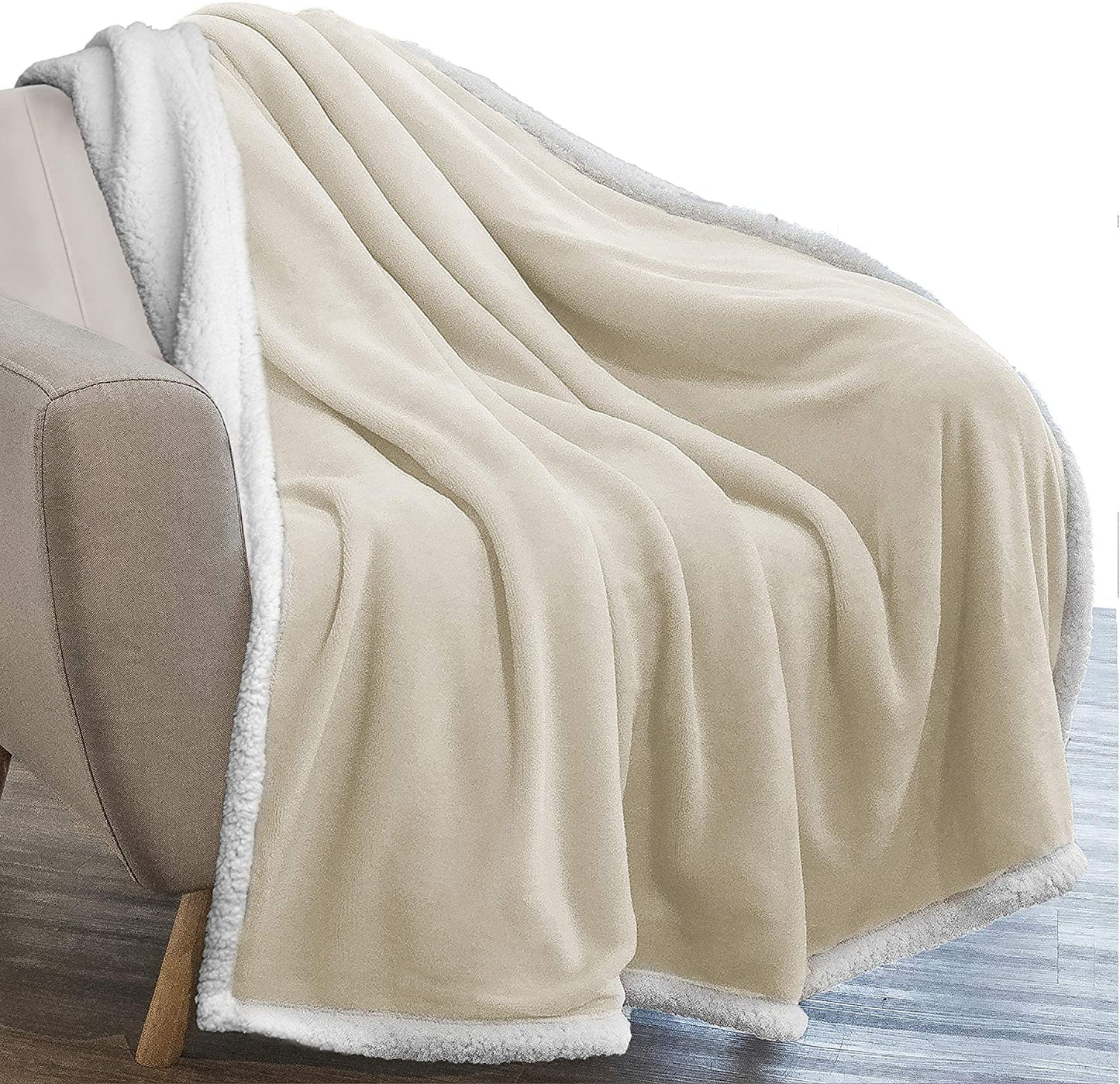 Avelena | Twin Plush Sherpa-Decke