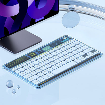 Avelena | Transparent Wireless Bluetooth-Tastatur