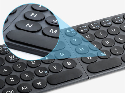 Avelena | Tragbares faltbares Keyboard, mit ultra-schlankem und leichtem Design, für Reisen, Zuhause, Büro und mehr