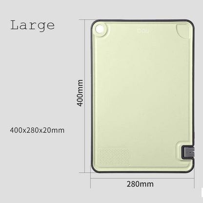 Avelena | Schneidebrett mit integriertem Messerschärfer, Knoblauchreibe, Saftauffang und rutschfester Unterseite, für Fleisch, Gemüse, Käse
