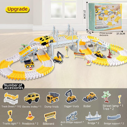 Avelena | Elektrische Spielzeuglokomotive Whole Kinder Bildungswechselbare Spielwagen Kleine Eisenbahn Spielzeug