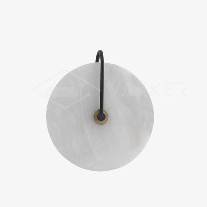 Avelena | Weiße Alabaster-Wandlampe