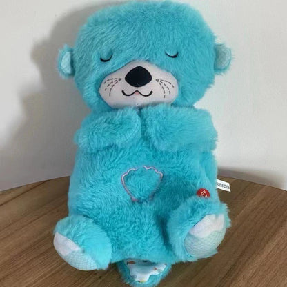 Avelena | Atmungsaktive Otter Plüsch Baby Schlafotter Komfort Schlaf Angst Spielzeug Frühkindliche Bildung Puppe