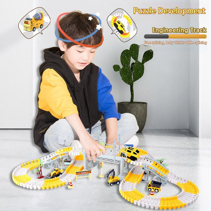 Avelena | Elektrische Spielzeuglokomotive Whole Kinder Bildungswechselbare Spielwagen Kleine Eisenbahn Spielzeug