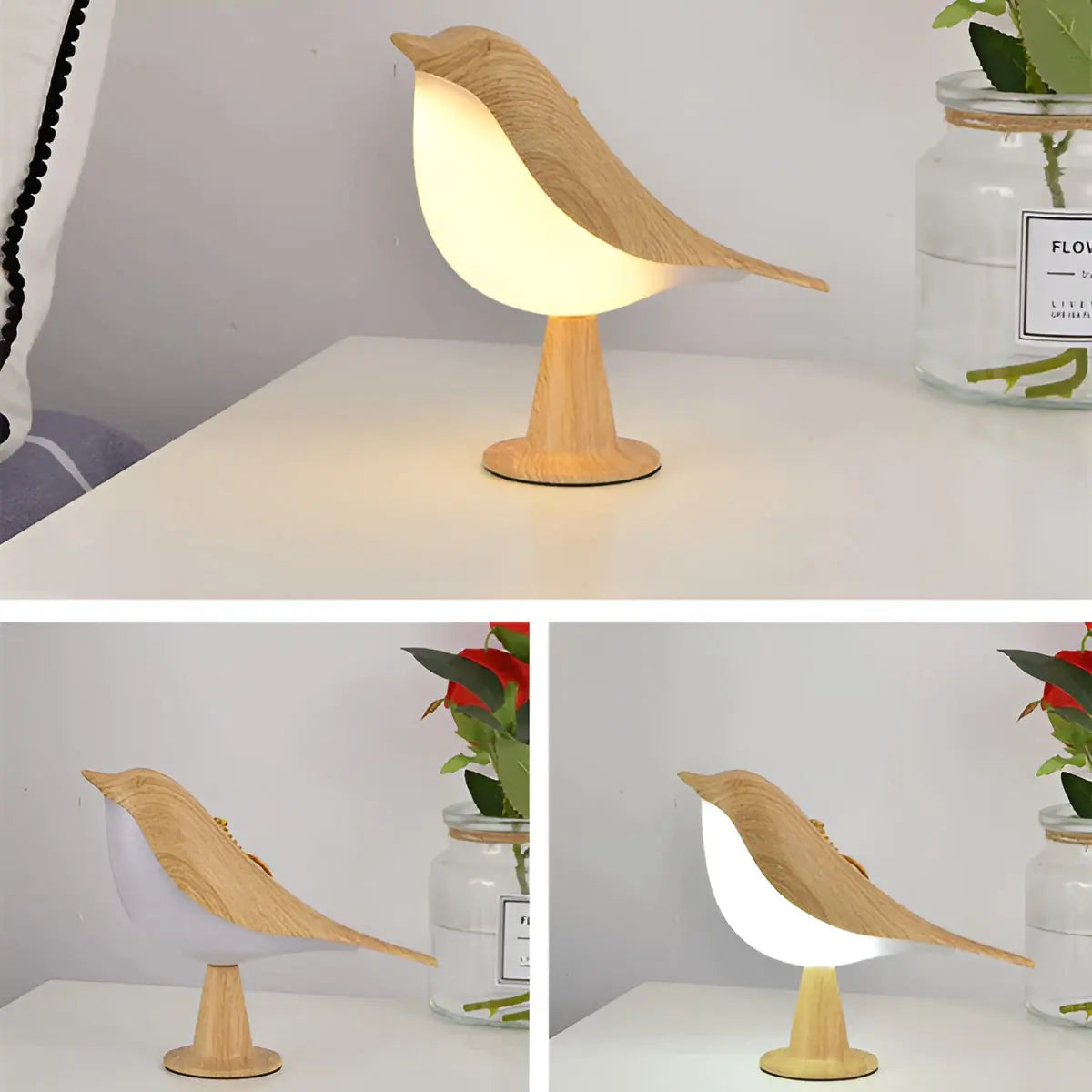 Avelena | Vogel Lampe - Lumina - Touch-Bedienung - Aromatherapie