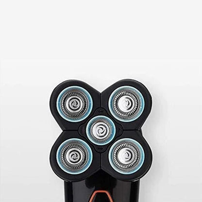 Avelena | 5 in 1 Männer wiederaufladbar 4D Rotary Rasierer