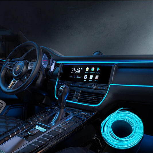 Avelena | USB Innenraum Ambientebeleuchtungsstreifen für Autos