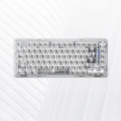 Avelena | Verdrahtet Transparente Keycap Box Mechanische Tastatur
