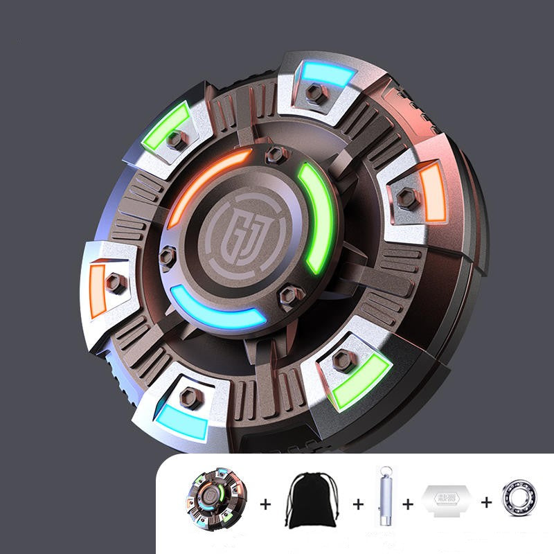 Avelena | Beleuchteter Pop-Münze Fingertip Spinner