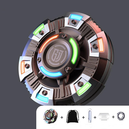 Avelena | Beleuchteter Pop-Münze Fingertip Spinner