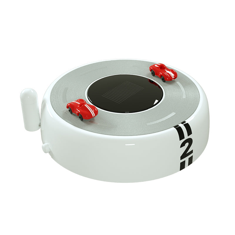 Avelena | Solar-Betrieben Rotierendes Mini Auto Aromatherapie Ornament