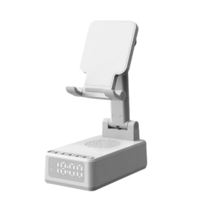 Avelena | Bluetooth-Lautsprecher Wireless Charging Zusammenklappbarer drehbarer Telefonständer