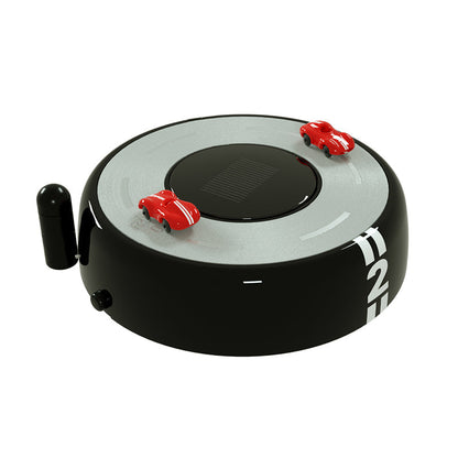 Avelena | Solar-Betrieben Rotierendes Mini Auto Aromatherapie Ornament