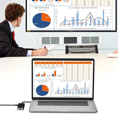 Avelena | Acht-in-Eins Multi-Interface Transparent Erweiterungsdock