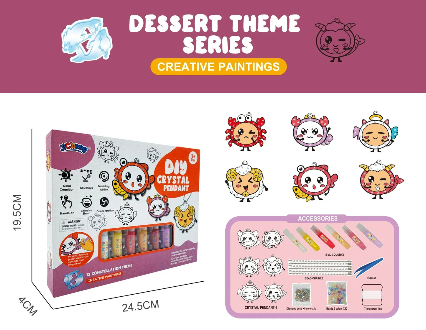 Avelena | DIY Kristallmalerei Kunst- und Bastelset