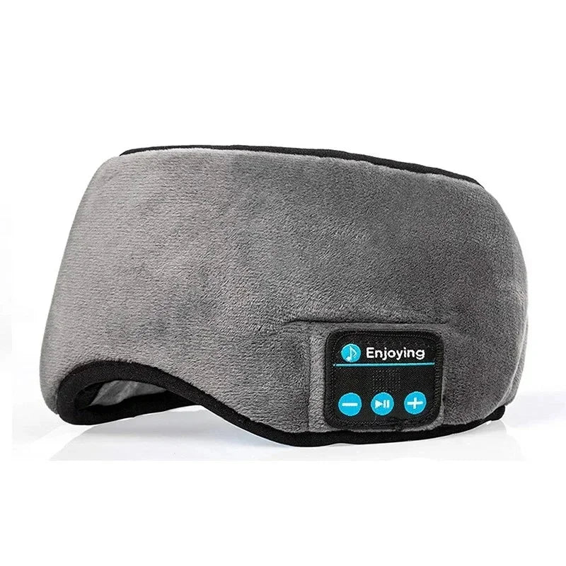 Avelena | Bluetooth Schlafmaske Weich Atmungsaktive Augenmaske für Besserer Schlaf