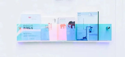 Avelena | ClearLine – Stilvolle Acryl Wandregal für Zeitschriften