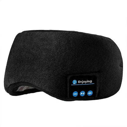 Avelena | Bluetooth Schlafmaske Weich Atmungsaktive Augenmaske für Besserer Schlaf