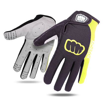 Avelena | Antirutsch Vollfinger Fahrrad Handschuhe – 5Mm Sbr Polster