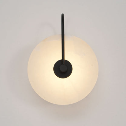 Avelena | Alabaster LED Wandleuchte – Modernes Ambientebeleuchtung