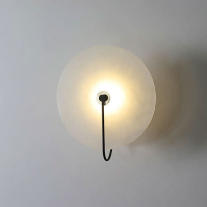 Avelena | Alabaster LED Wandleuchte – Modernes Ambientebeleuchtung