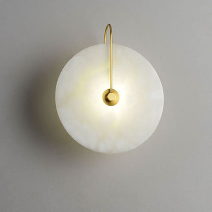 Avelena | Alabaster LED Wandleuchte – Modernes Ambientebeleuchtung