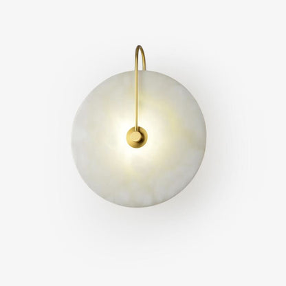 Avelena | Alabaster LED Wandleuchte – Modernes Ambientebeleuchtung