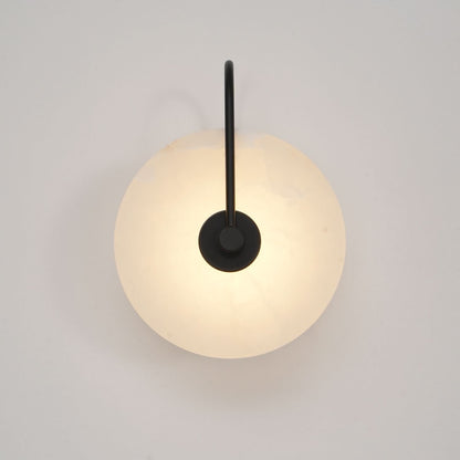 Avelena | Alabaster LED Wandleuchte – Modernes Ambientebeleuchtung