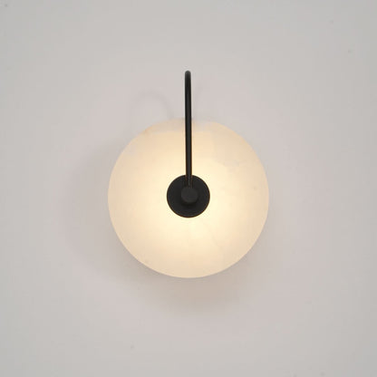 Avelena | Alabaster LED Wandleuchte – Modernes Ambientebeleuchtung