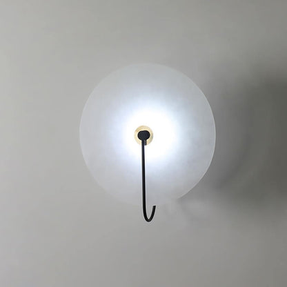 Avelena | Weiße Alabaster-Wandlampe