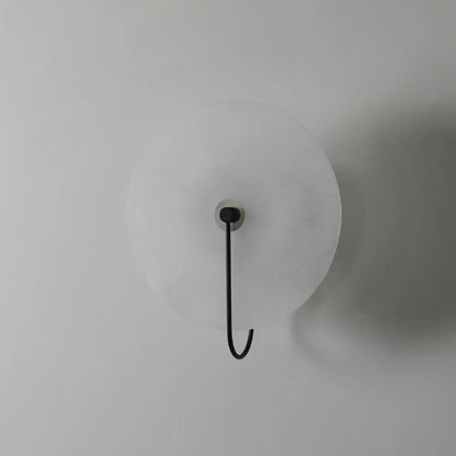 Avelena | Weiße Alabaster-Wandlampe