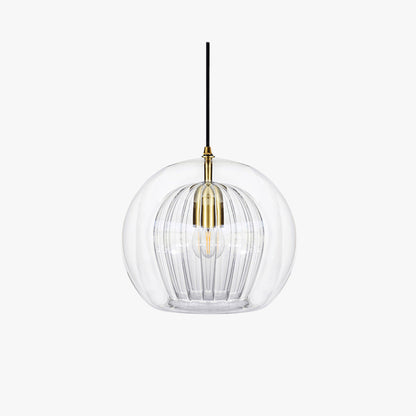 Avelena | ShineSphere - Amber Pendelleuchte mit strahlender Eleganz