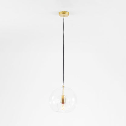 Avelena | ShineSphere - Amber Pendelleuchte mit strahlender Eleganz