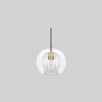 Avelena | ShineSphere - Amber Pendelleuchte mit strahlender Eleganz