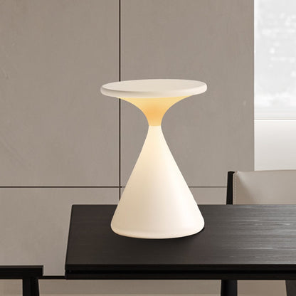 Avelena | Aeron Sanduhr Kabellose LED Tischlampe – Wiederaufladbar, Dimmbar, Modernes Design