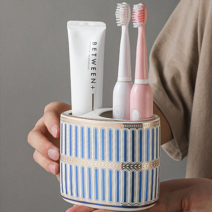 Avelena | Luxuriöser Art Deco Badezimmer-Accessoireshalter