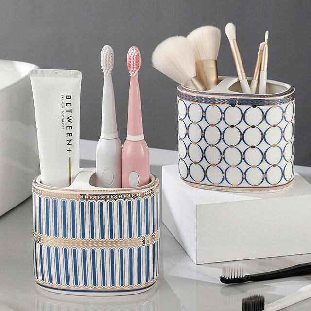 Avelena | Luxuriöser Art Deco Badezimmer-Accessoireshalter