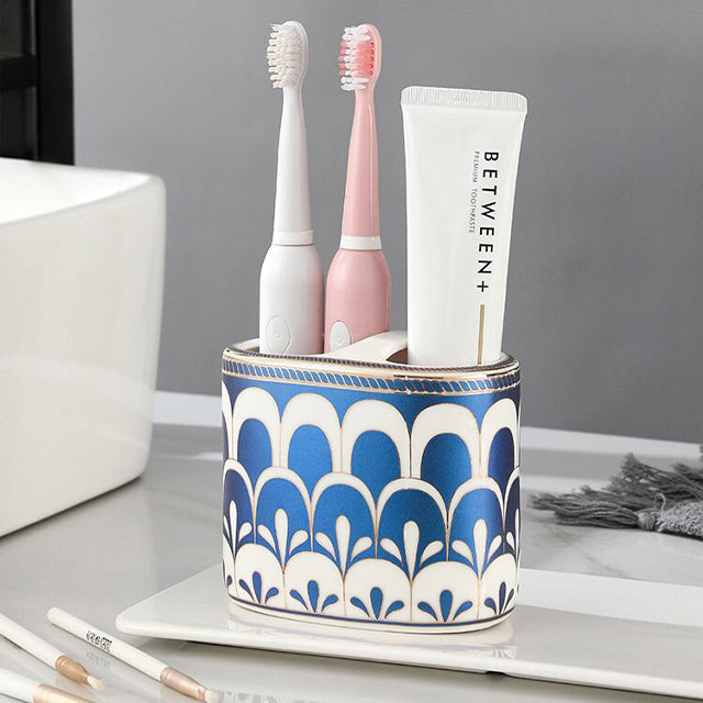 Avelena | Luxuriöser Art Deco Badezimmer-Accessoireshalter