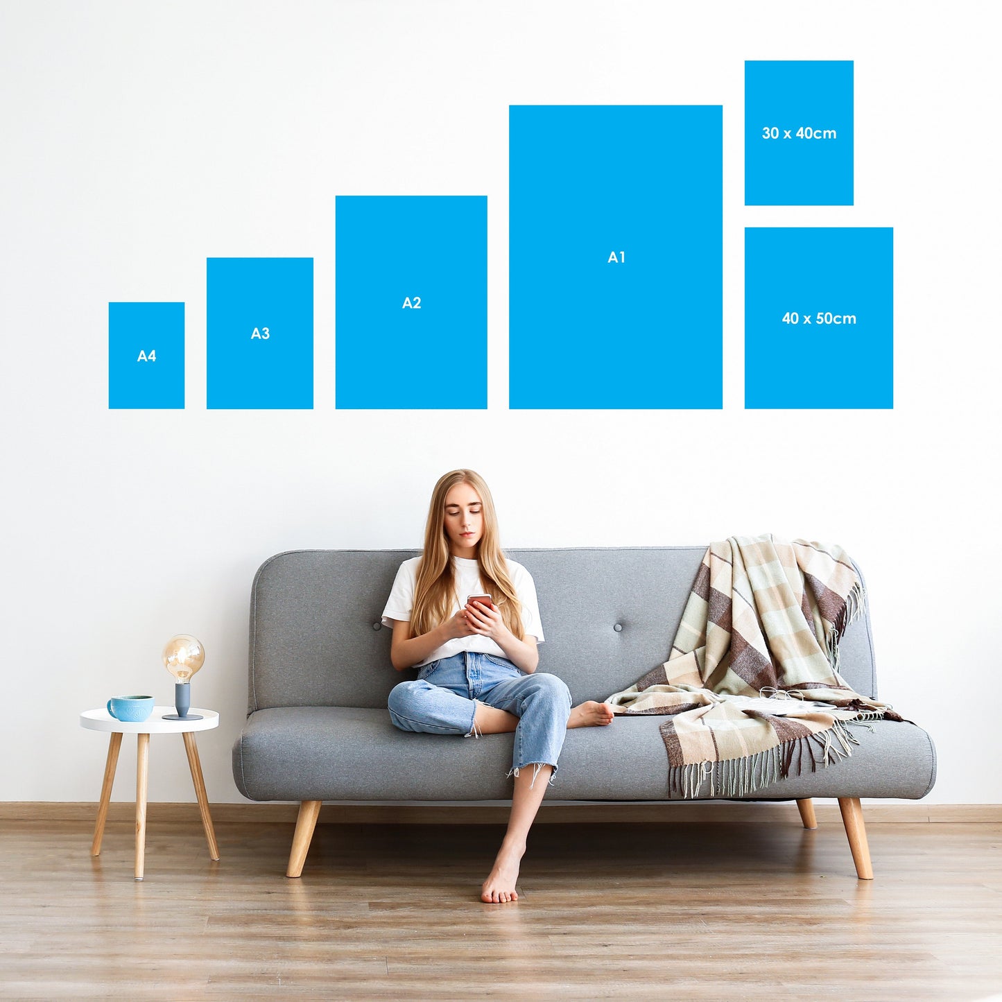 Avelena | Come As You Are Nirvana Retro Musikplakat Gerahmte Wandkunst Druck