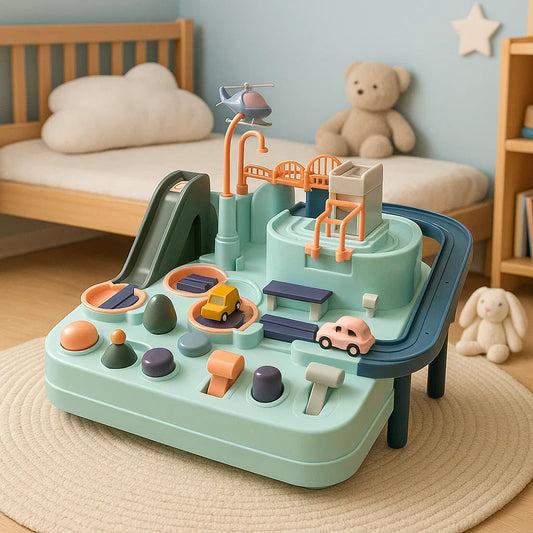 Avelena | Abenteuer-Spielzeugauto-Set für Kinder – 4-teiliges Lernspielset
