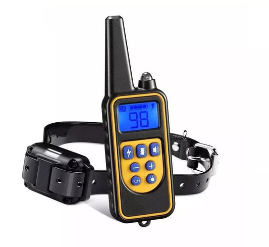 Avelena | 2600ft Elektronisches Hundetraining Halsband Wasserdicht Haustier Fernbedienung