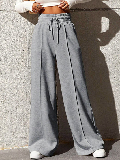 Walk Sweatpants mit weitem Bein