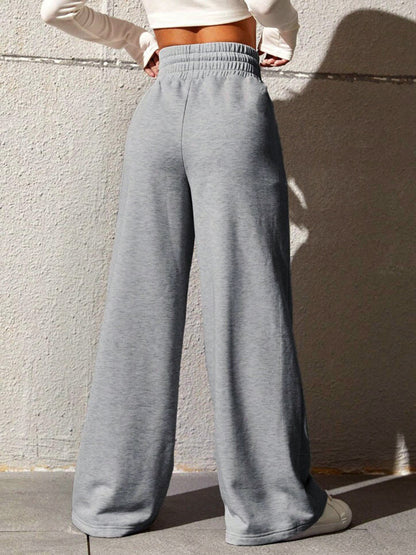 Walk Sweatpants mit weitem Bein