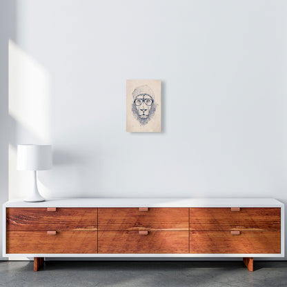 Avelena | Cooler Hipster Löwe Tier Kunstdruck
