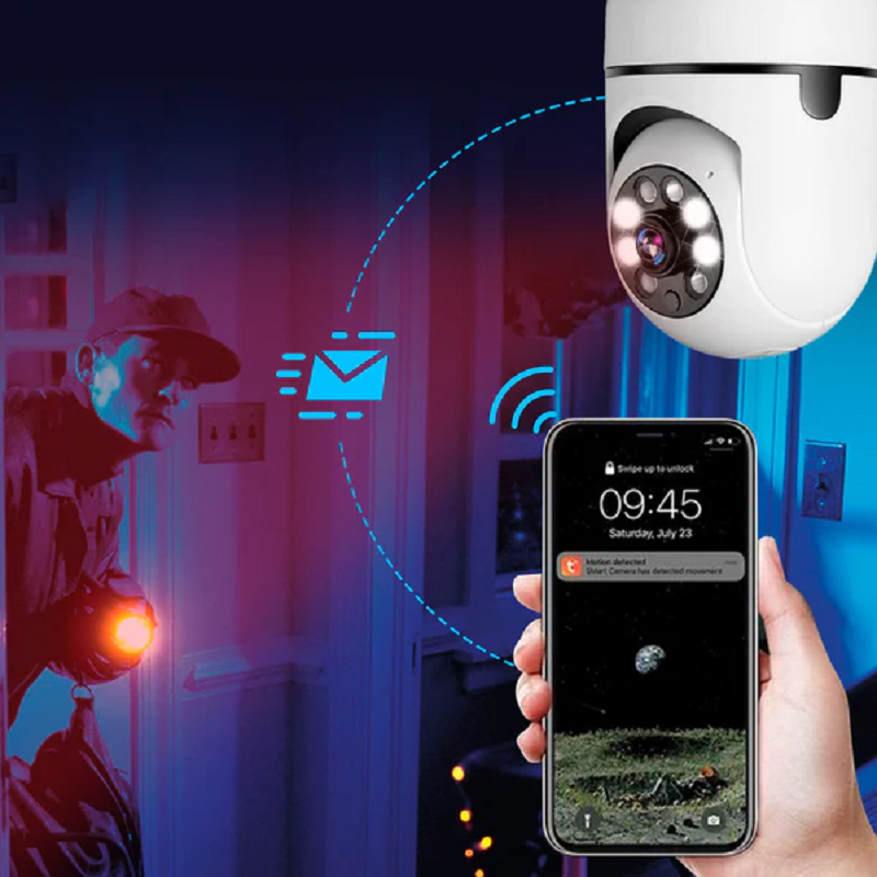 Avelena | Drahtlose Wifi Lampen Kamera Sicherheitskamera