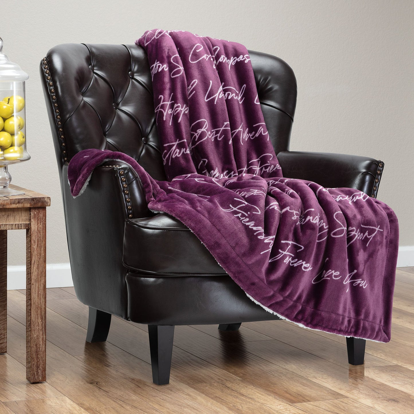 Avelena | Beste Freundin Sherpa Geschenk Wurfdecke