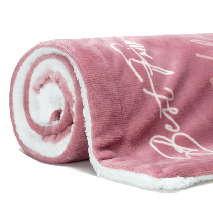 Avelena | Beste Freundin Sherpa Geschenk Wurfdecke