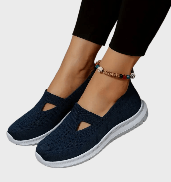 Slip-on-Turnschuhe für Frauen für Freizeitkleidung