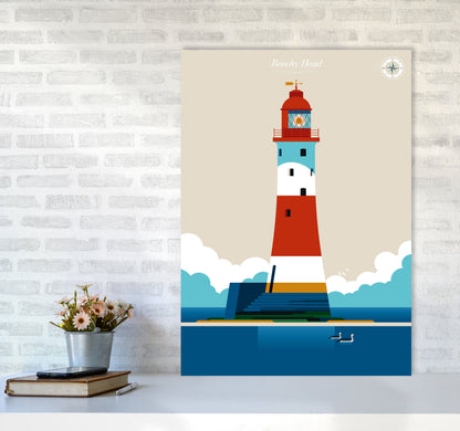 Avelena | Beachy Head Kunstdruck von Bo Lundberg