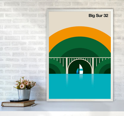 Avelena | Big Sur 32 Kunstdruck von Bo Lundberg
